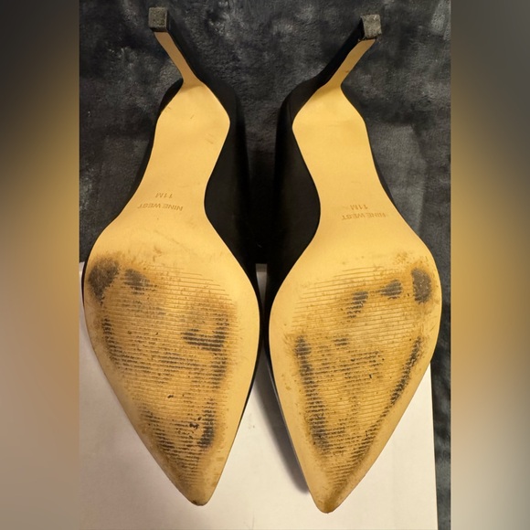 Elegant Black Nine West Tatiana Women's Pumps - Picture 4 of 7